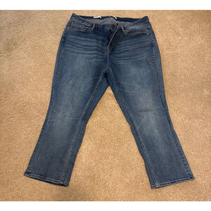 Women's Vigoss Blue Marley Straight Leg Jeans Size 28